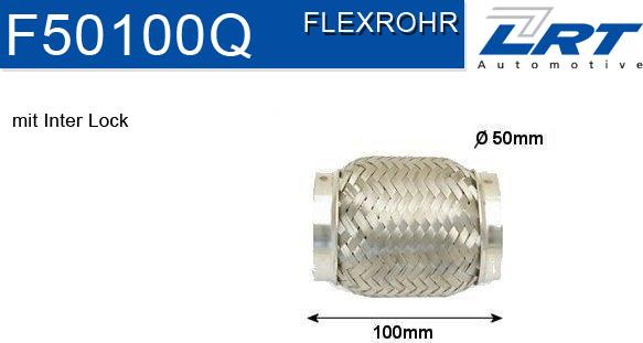 LRT F50100Q - Flex Hose, exhaust system car-mod.net