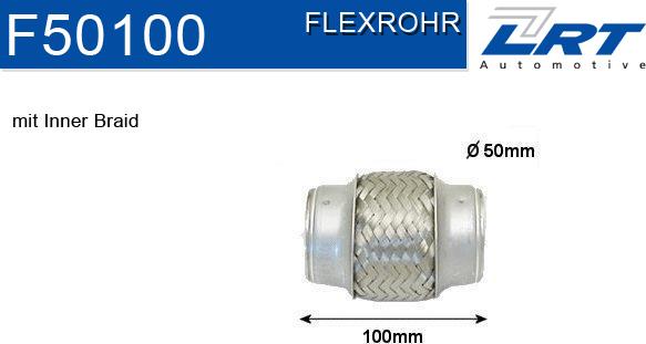 LRT F50100 - Flex Hose, exhaust system car-mod.net