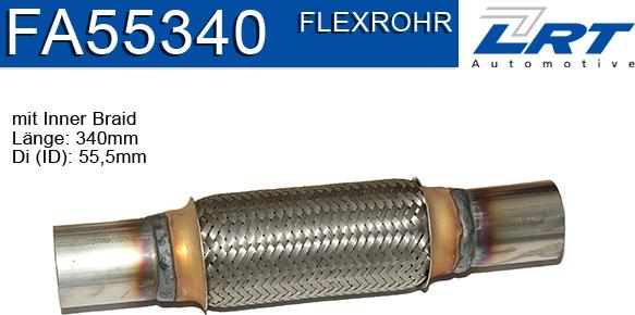 LRT FA55340 - Flex Hose, exhaust system car-mod.net