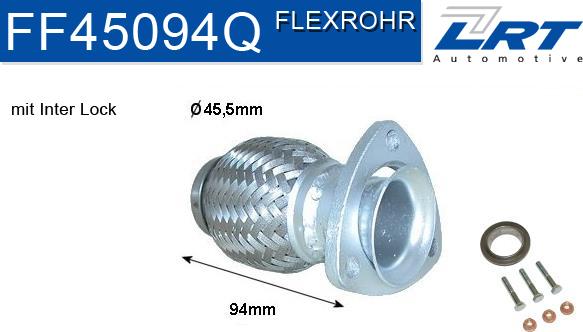 LRT FF45094Q - Flex Hose, exhaust system car-mod.net