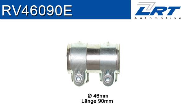 LRT RV46090E - Pipe Connector, exhaust system car-mod.net