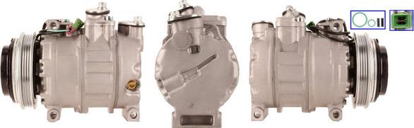 LUCAS ACP121 - Compressor, air conditioning car-mod.net
