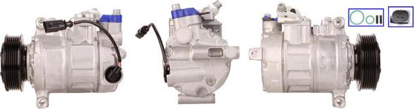 LUCAS ACP838 - Compressor, air conditioning car-mod.net