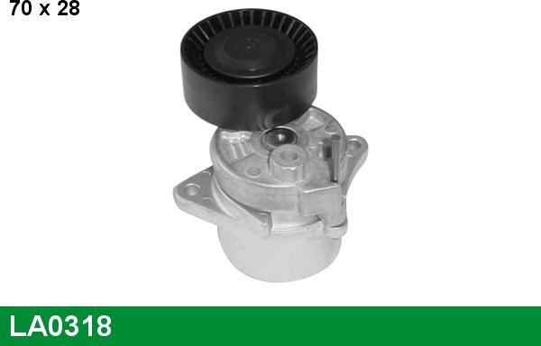 LUCAS LA0318 - Belt Tensioner, v-ribbed belt car-mod.net