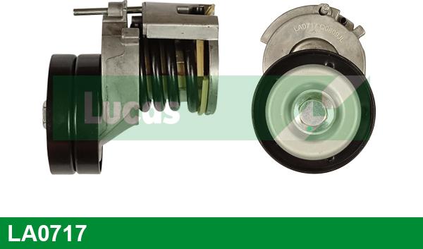 LUCAS LA0717 - Belt Tensioner, v-ribbed belt car-mod.net
