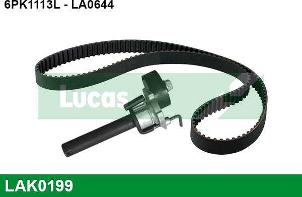 LUCAS LAK0199 - V-Ribbed Belt Set car-mod.net