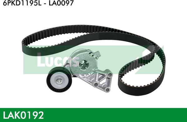 LUCAS LAK0192 - V-Ribbed Belt Set car-mod.net