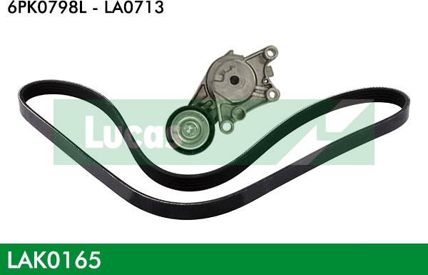 LUCAS LAK0165 - V-Ribbed Belt Set car-mod.net