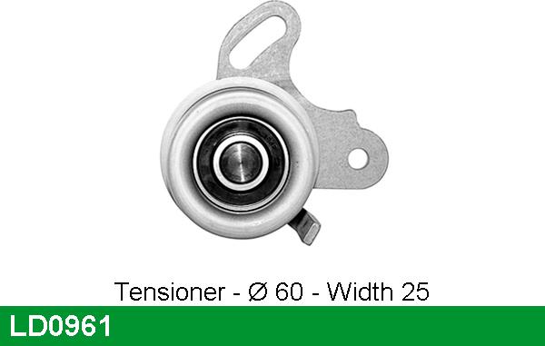 LUCAS LD0961 - Tensioner Pulley, timing belt car-mod.net