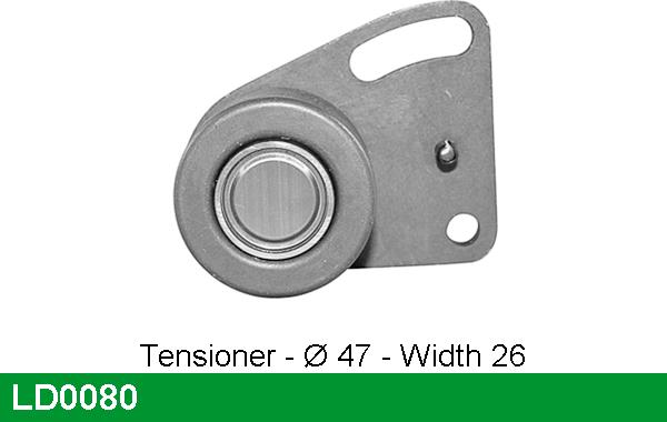 LUCAS LD0080 - Tensioner Pulley, timing belt car-mod.net