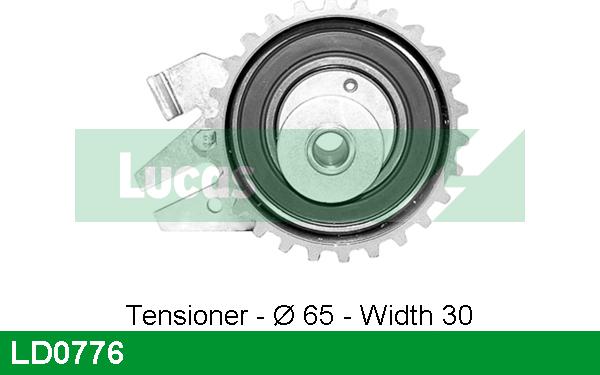 LUCAS LD0776 - Tensioner Pulley, timing belt car-mod.net