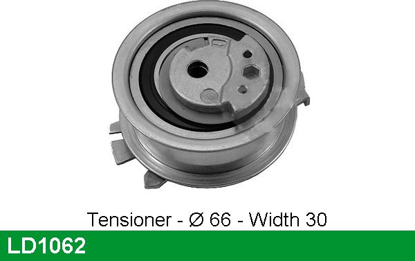 LUCAS LD1062 - Tensioner Pulley, timing belt car-mod.net