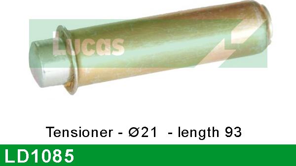 LUCAS LD1085 - Tensioner Pulley, timing belt car-mod.net