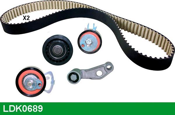 LUCAS LDK0689 - Timing Belt Set car-mod.net