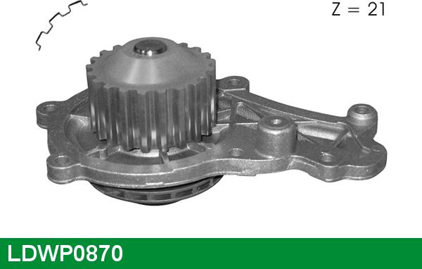 LUCAS LDWP0870 - Water Pump car-mod.net