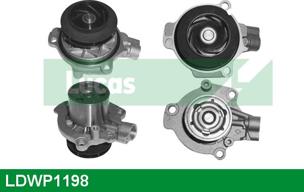 LUCAS LDWP1198 - Water Pump car-mod.net