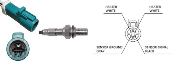 LUCAS LEB5089 - Oxygen, Lambda Sensor car-mod.net