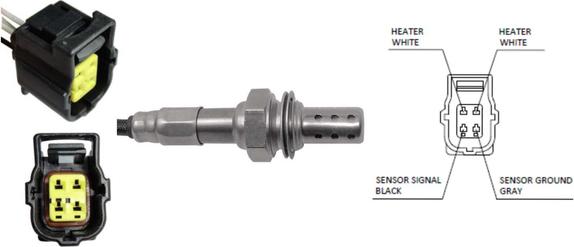 LUCAS LEB5594 - Oxygen, Lambda Sensor car-mod.net