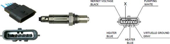 LUCAS LEB5548 - Oxygen, Lambda Sensor car-mod.net