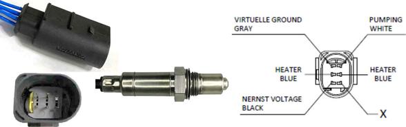 LUCAS LEB5555 - Oxygen, Lambda Sensor car-mod.net