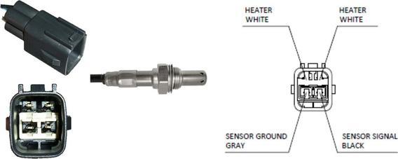LUCAS LEB5581 - Oxygen, Lambda Sensor car-mod.net