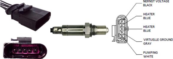LUCAS LEB5573 - Oxygen, Lambda Sensor car-mod.net