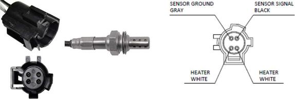 LUCAS LEB5126 - Oxygen, Lambda Sensor car-mod.net