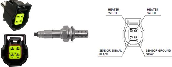 LUCAS LEB5123 - Oxygen, Lambda Sensor car-mod.net