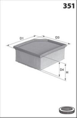 LUCAS LFAF634 - Engine Air Filter car-mod.net