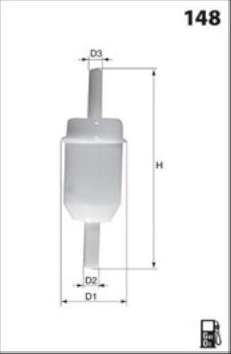 LUCAS LFDF279 - Fuel filter car-mod.net