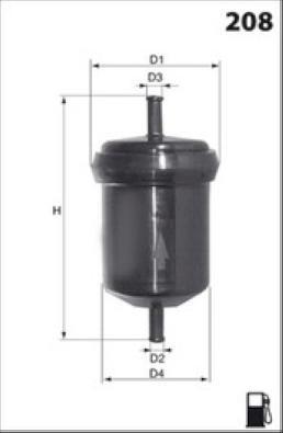 LUCAS LFPF004 - Fuel filter car-mod.net