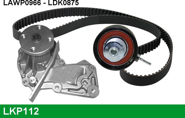 LUCAS LKP112 - Water Pump & Timing Belt Set car-mod.net