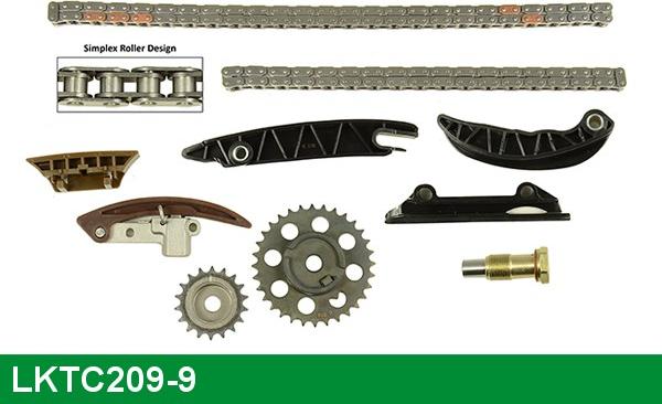 LUCAS LKTC209-9 - Timing Chain Kit car-mod.net
