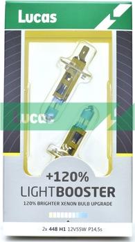 LUCAS LLX448XLSX2 - Bulb, cornering light car-mod.net
