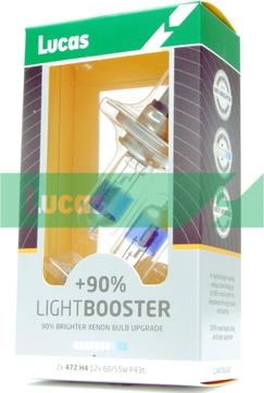 LUCAS LLX472XLUX2 - Bulb, headlight car-mod.net
