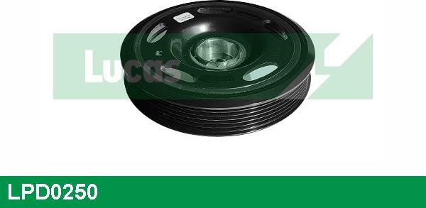 LUCAS LPD0250 - Belt Pulley, crankshaft car-mod.net