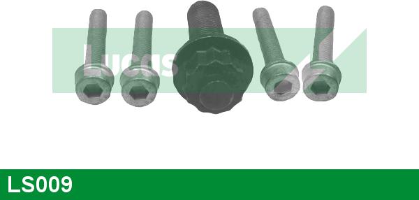 LUCAS LS009 - Bolt Set, crankshaft pulley car-mod.net