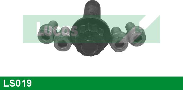 LUCAS LS019 - Bolt Set, crankshaft pulley car-mod.net