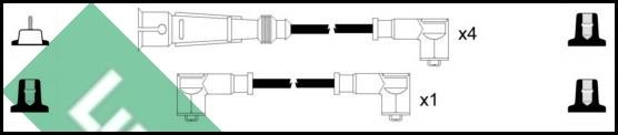 LUCAS LUC5048 - Ignition Cable Kit car-mod.net