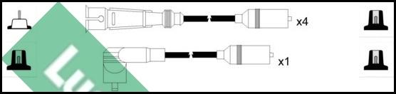 LUCAS LUC5002 - Ignition Cable Kit car-mod.net