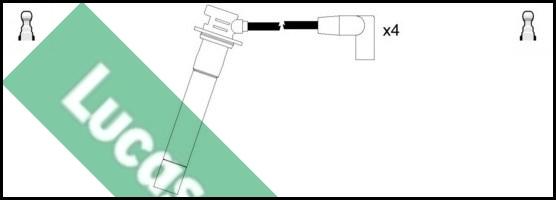 LUCAS LUC7028 - Ignition Cable Kit car-mod.net