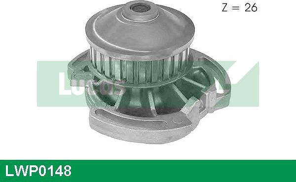 LUCAS LWP0148 - Water Pump car-mod.net