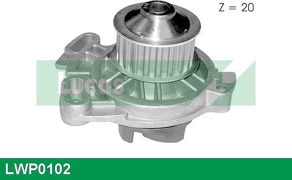 LUCAS LWP0102 - Water Pump car-mod.net