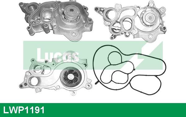 LUCAS LWP1191 - Water Pump car-mod.net
