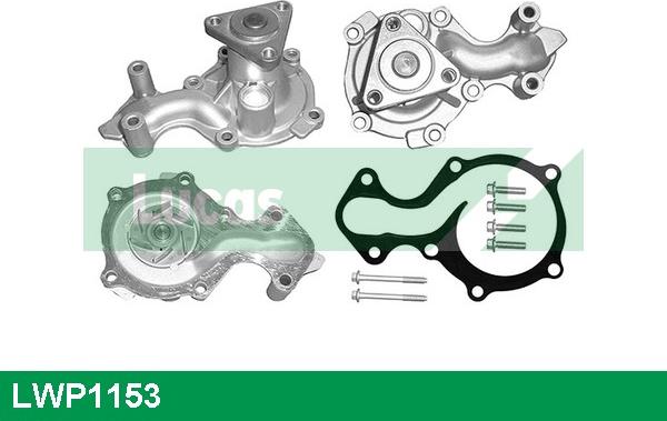 LUCAS LWP1153 - Water Pump car-mod.net