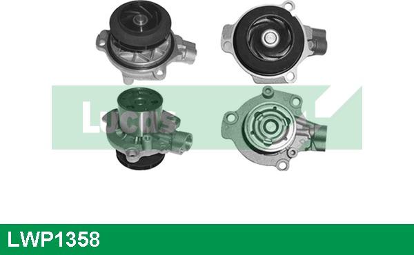 LUCAS LWP1358 - Water Pump car-mod.net