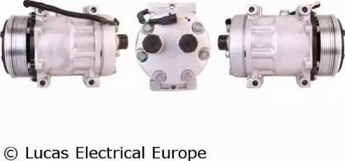 Lucas Electrical ACP975 - Compressor, air conditioning car-mod.net