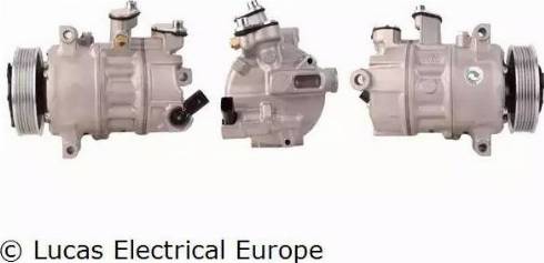 Lucas Electrical ACP634 - Compressor, air conditioning car-mod.net