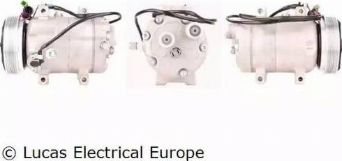 Lucas Electrical ACP160 - Compressor, air conditioning car-mod.net