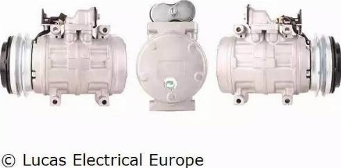 Lucas Electrical ACP167 - Compressor, air conditioning car-mod.net